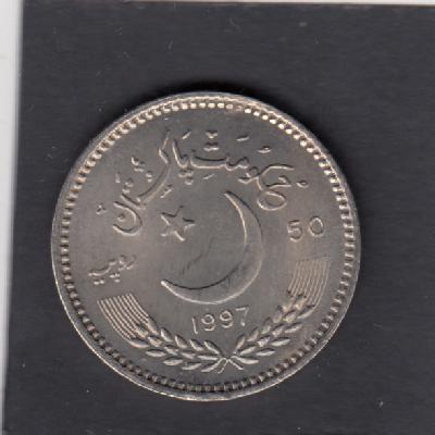 Beschrijving: 5 Rupees  FLAG